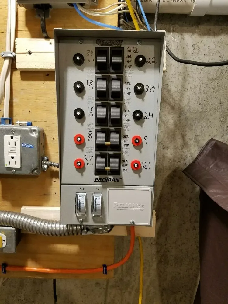 Slide of James M. Butler Electric