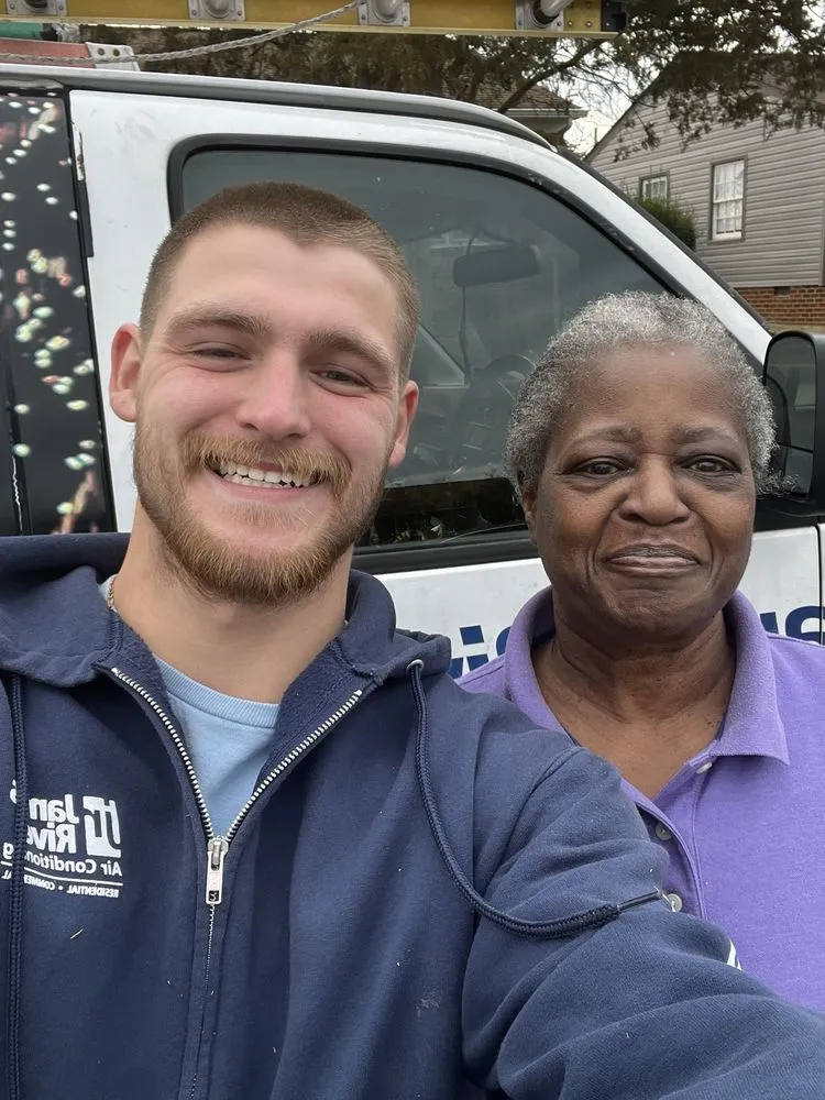 Slide of James River Air Conditioning