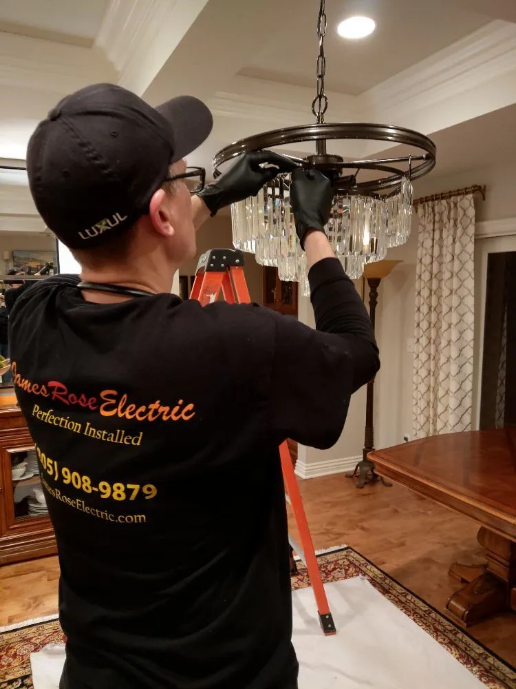 Slide of James Rose Electric