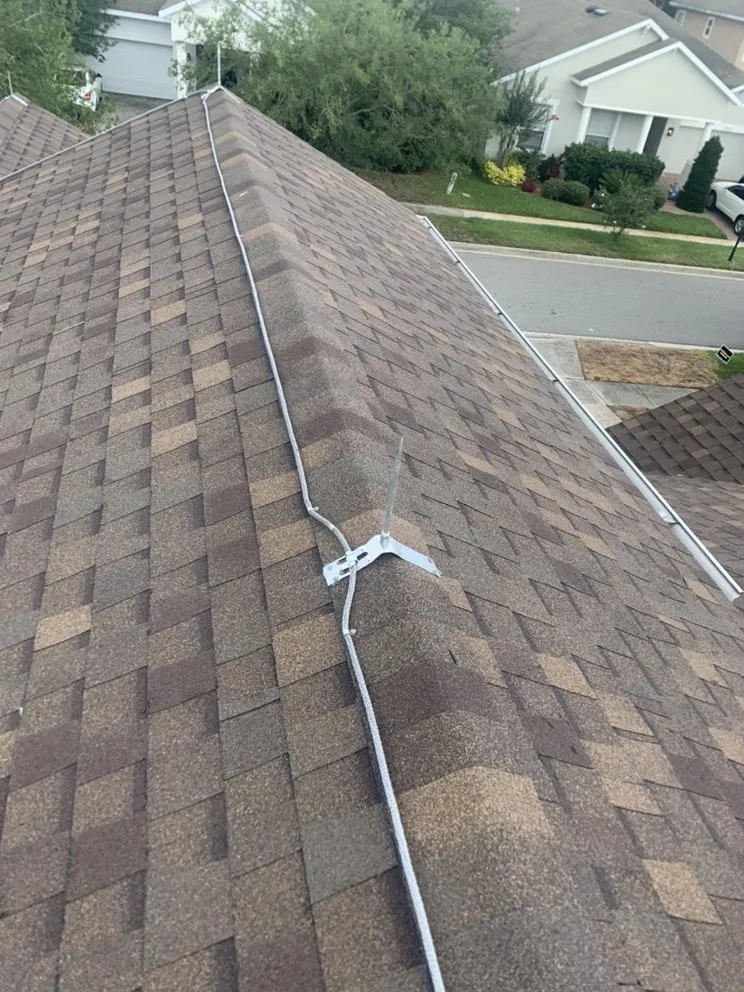 Slide of James townsley lightning rods