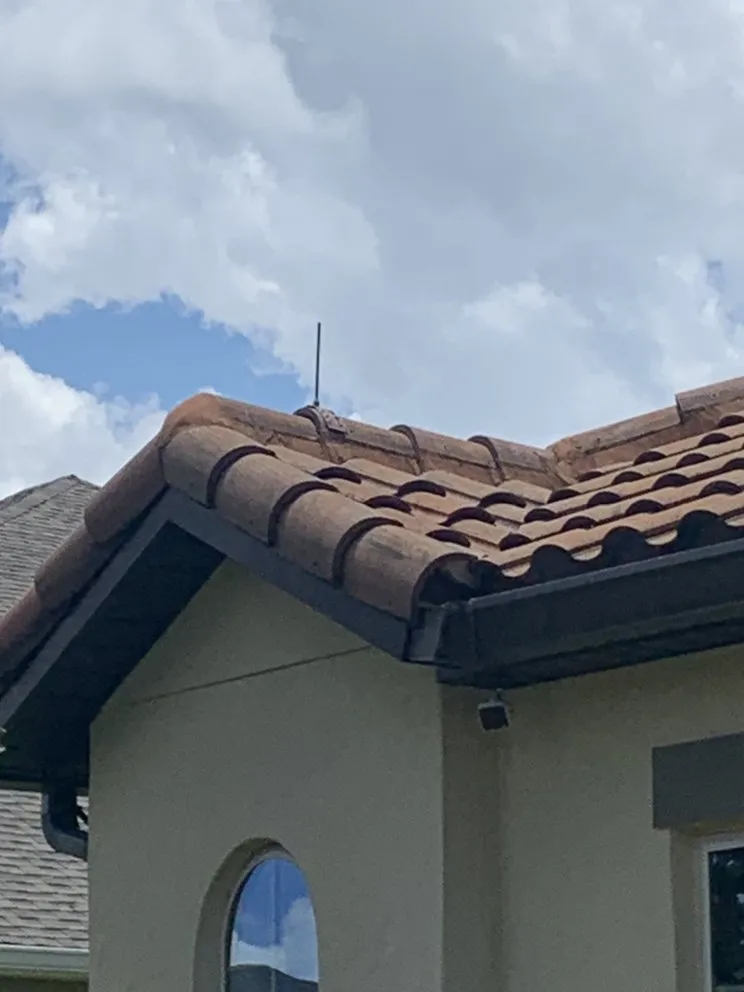 Slide of James townsley lightning rods