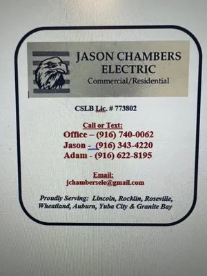 Jason Chambers Electric Logo