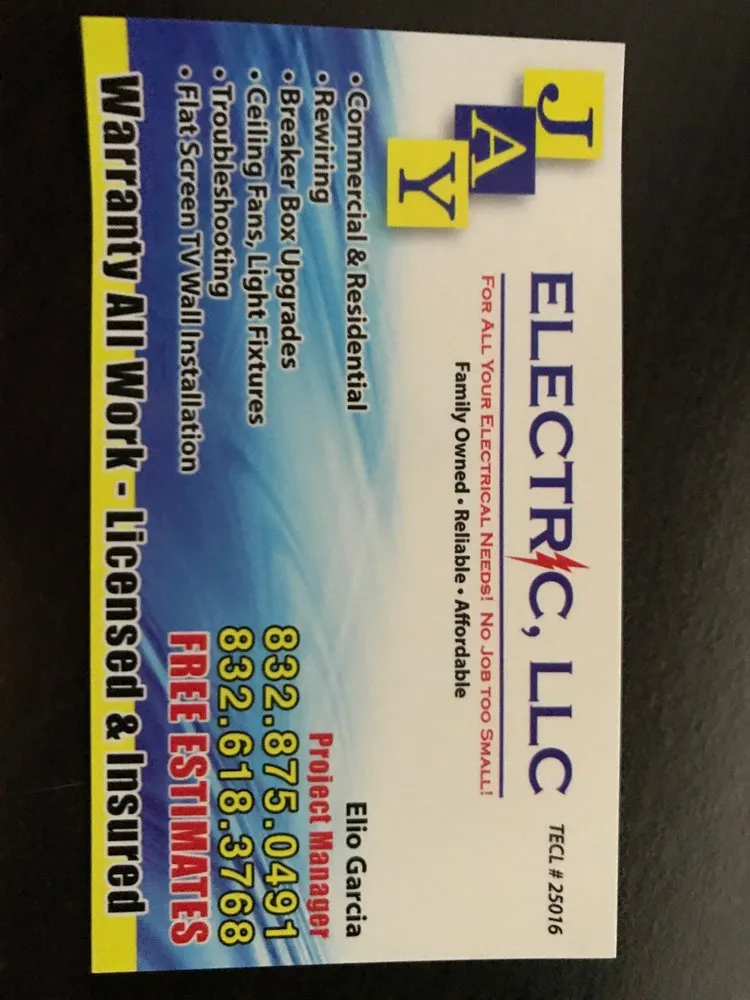 Slide of Jay Electric - Houston