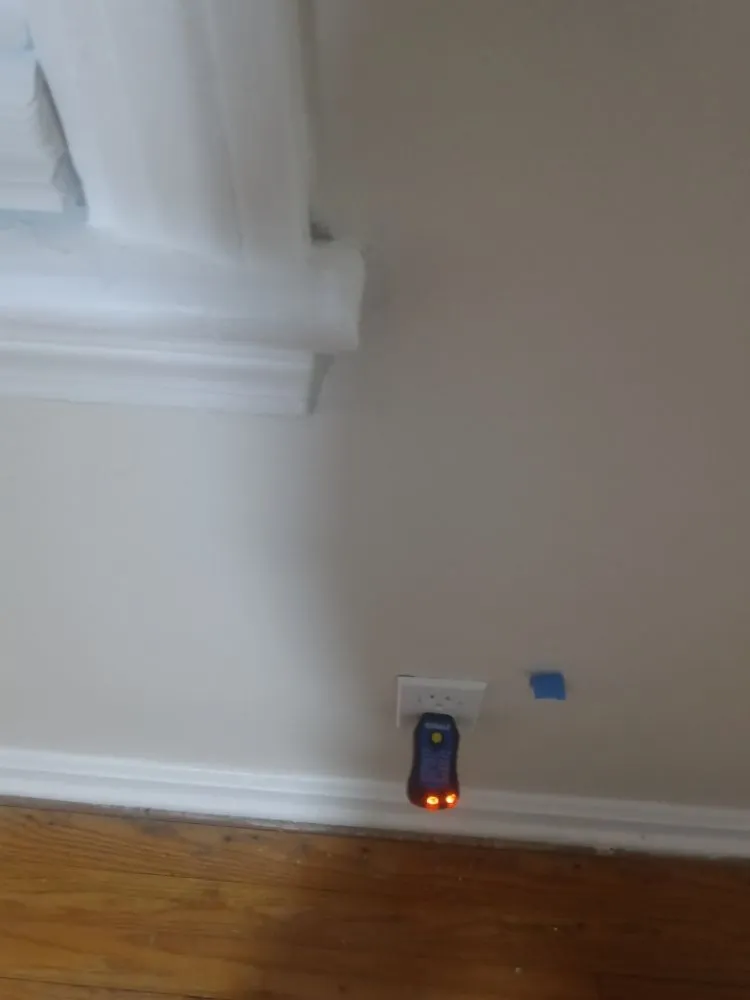 Professional electrician providing panel upgrade in ,