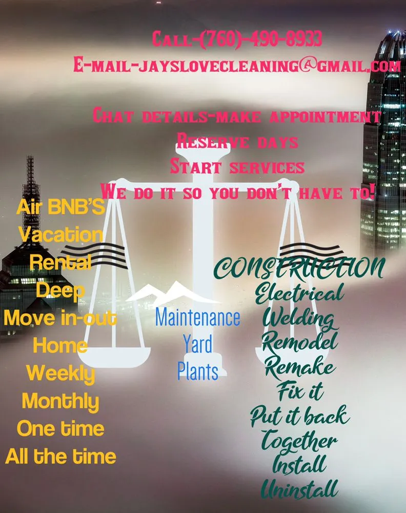 Slide of Jayslove Cleaning