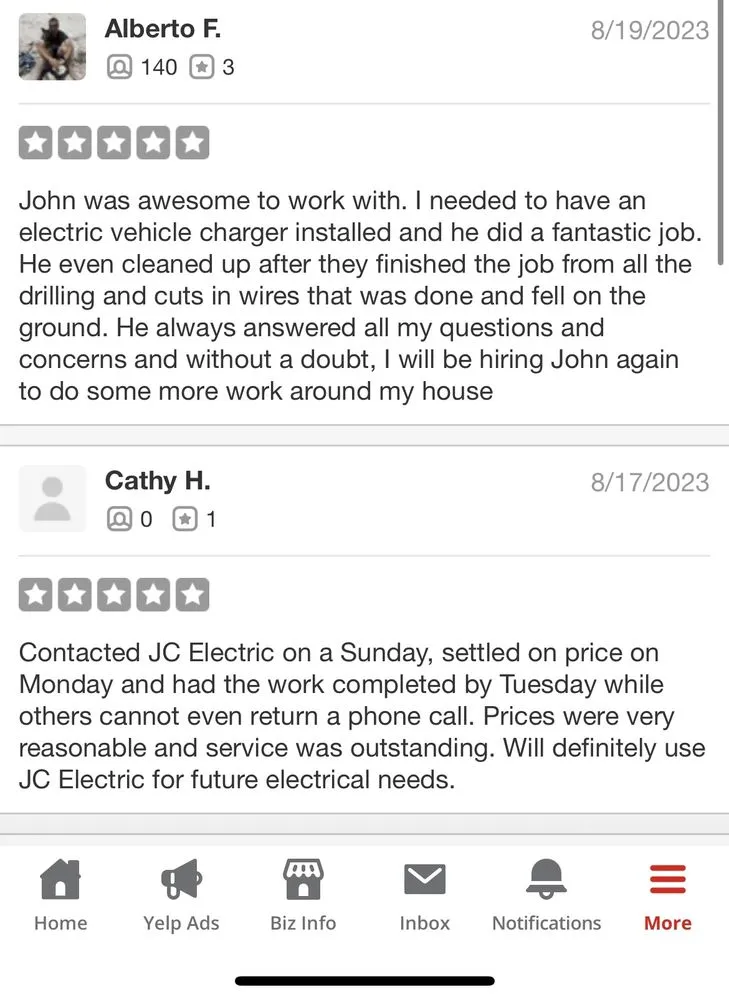 Slide of JC Electric