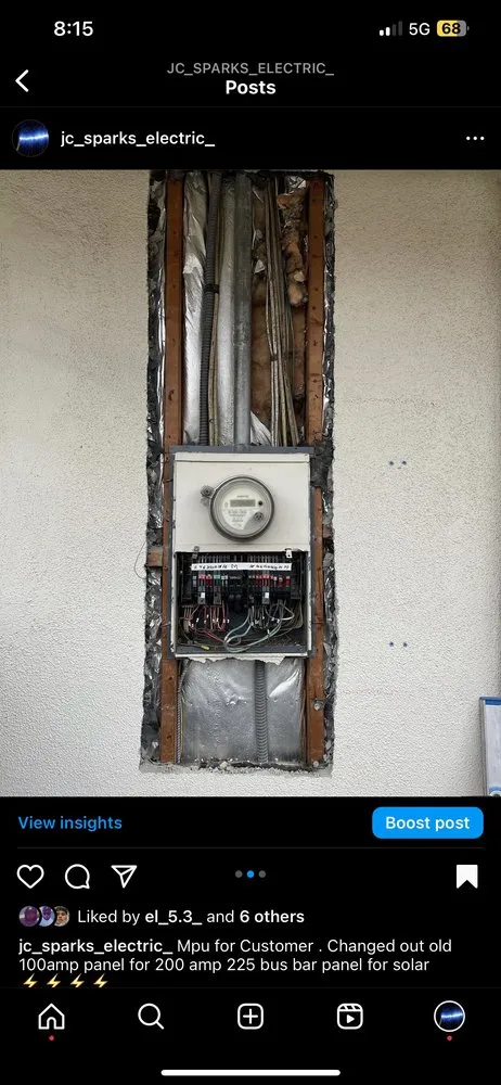 Slide of Jc Sparks Electric