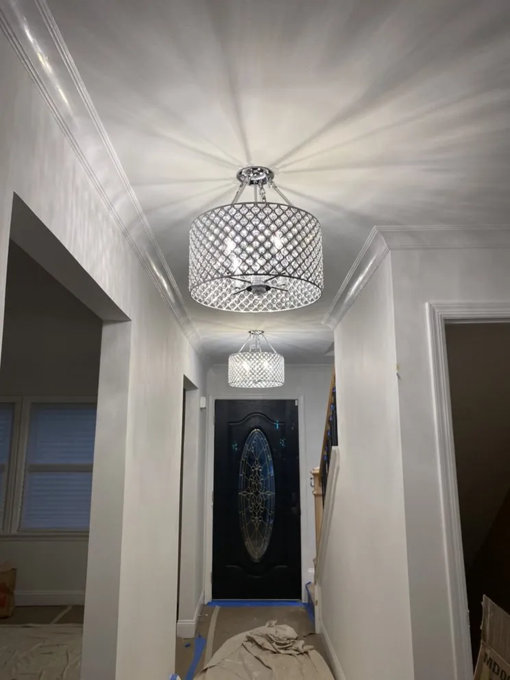 Expert electrical service for homes in lighting installation, by