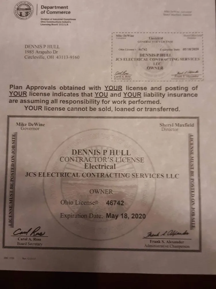 Slide of JCS Electrical Contracting Services