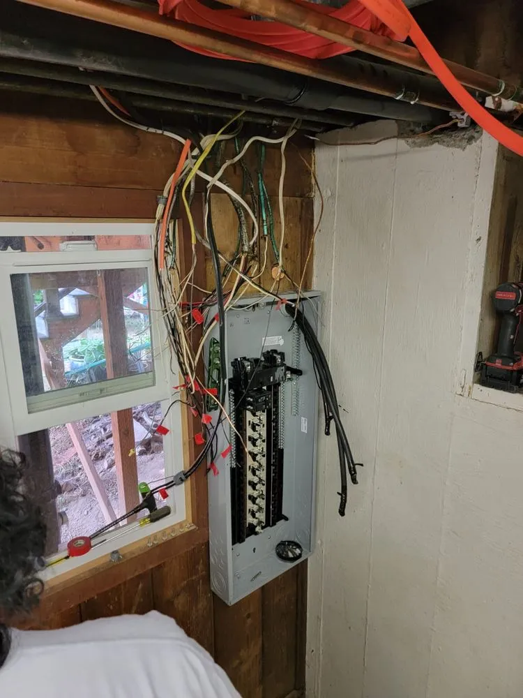 Expert electrical service for homes in lighting installation, by