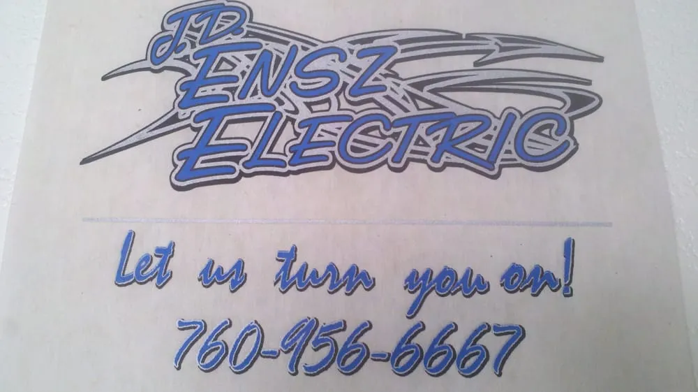 Slide of JD Ensz Electric