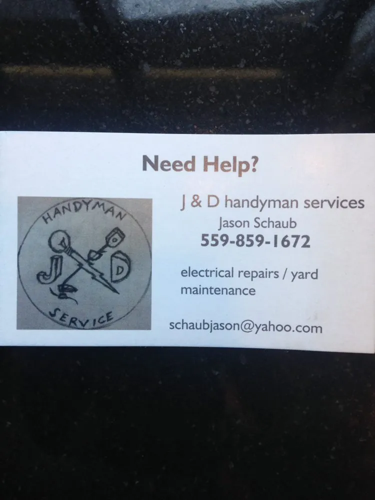 Slide of J&D Handyman Services