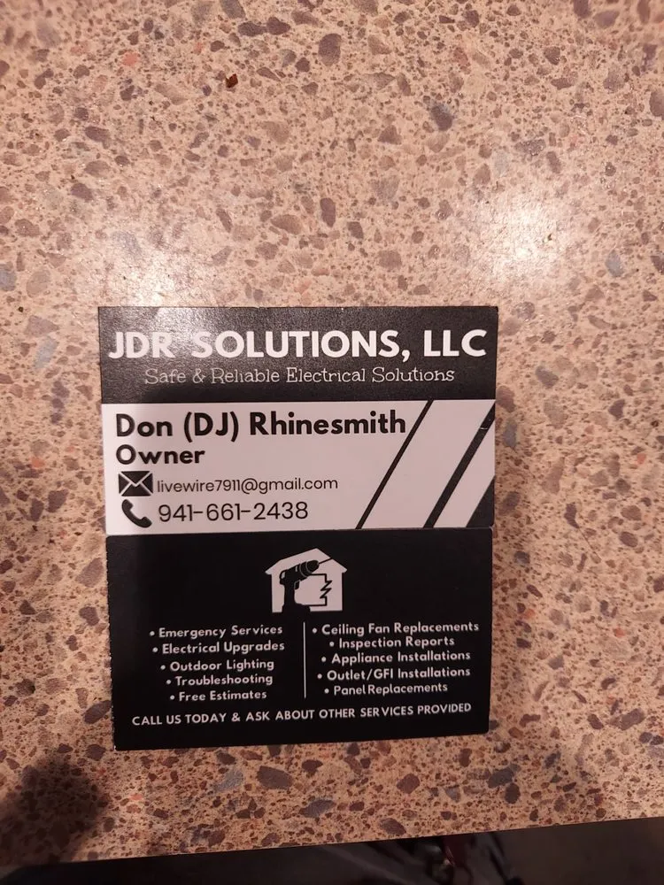 Slide of JDR Solutions