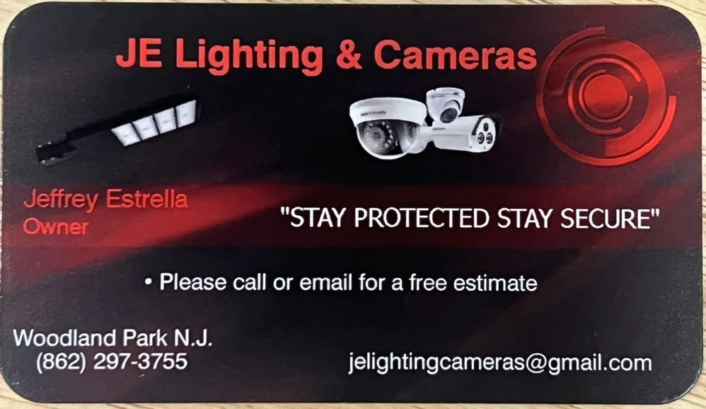 Slide of JE Lighting & Cameras