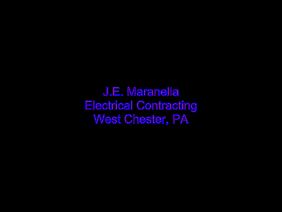 Slide of JE Maranella Electricians