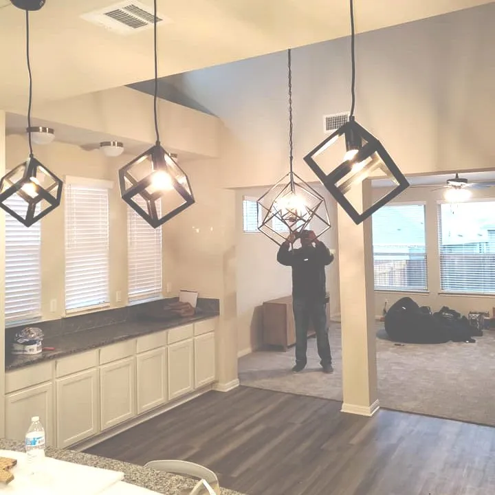 Licensed electrician providing lighting installation in San Antonio, TX - Jeff Davis Electric