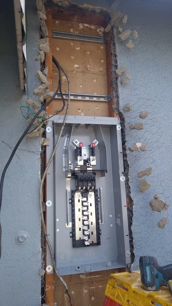 Slide of Jeff Moore's Electrical Service