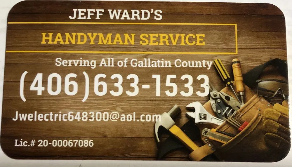 Slide of Jeff Ward Handyman Service