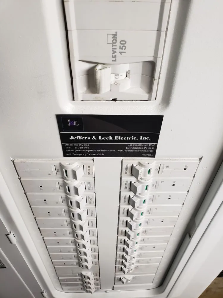 Slide of Jeffers & Leek Electric