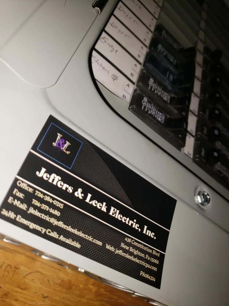 Slide of Jeffers & Leek Electric