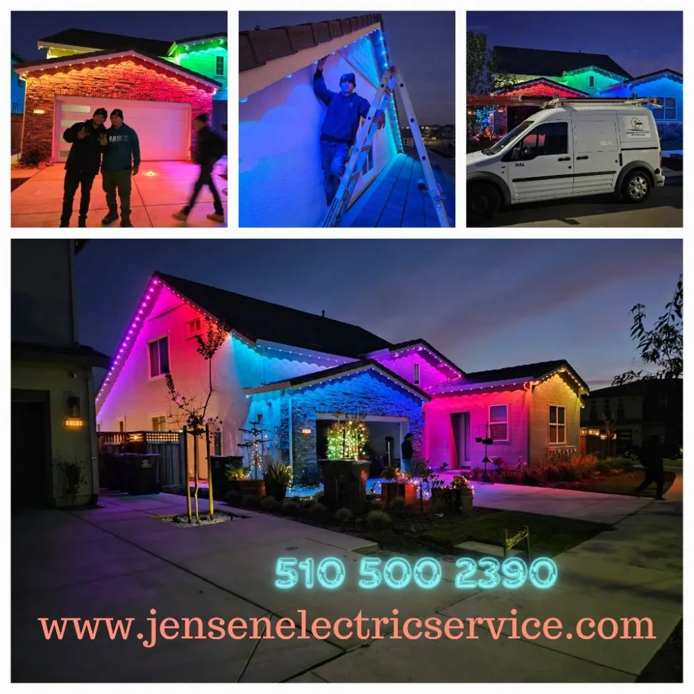 Expert lighting installation in ,  by Jensen Electric Service