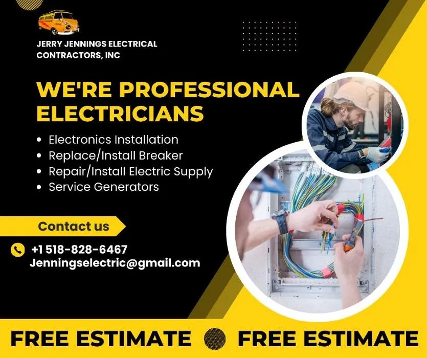 Certified electrician providing circuit breaker repair in Columbiaville, NY - Jerry Jennings Electrical Contractor