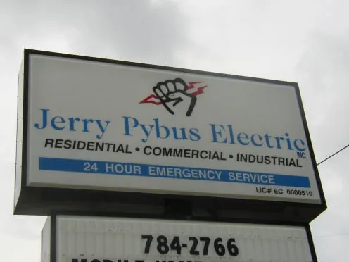 Slide of Jerry Pybus Electric
