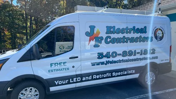 Slide of JF Electrical Contractors