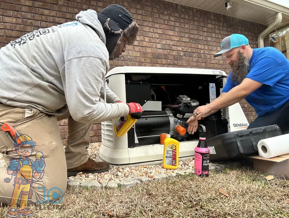 Slide of JG Electric