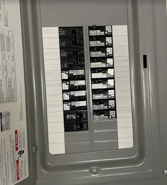 Slide of JG Electric