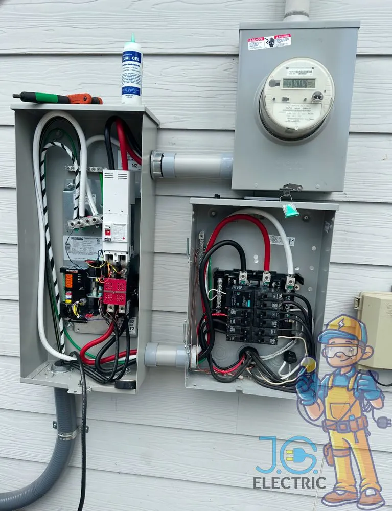 Slide of JG Electric