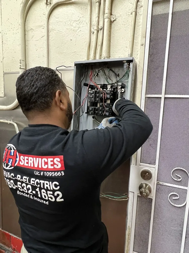 Slide of JH Services HVAC Refrigeration Electric