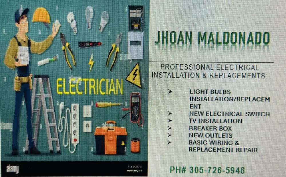 Slide of Jhoan Electric Services