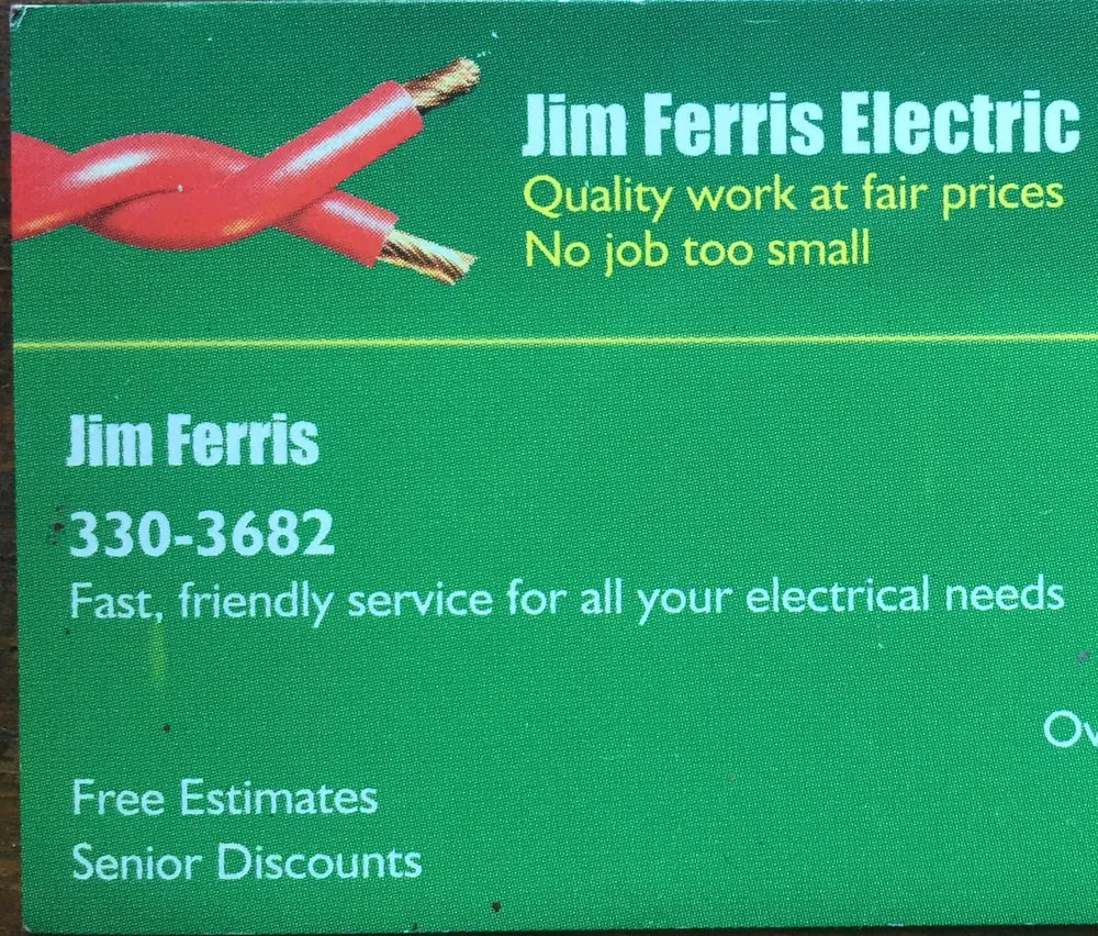 Slide of Jim Ferris Electric