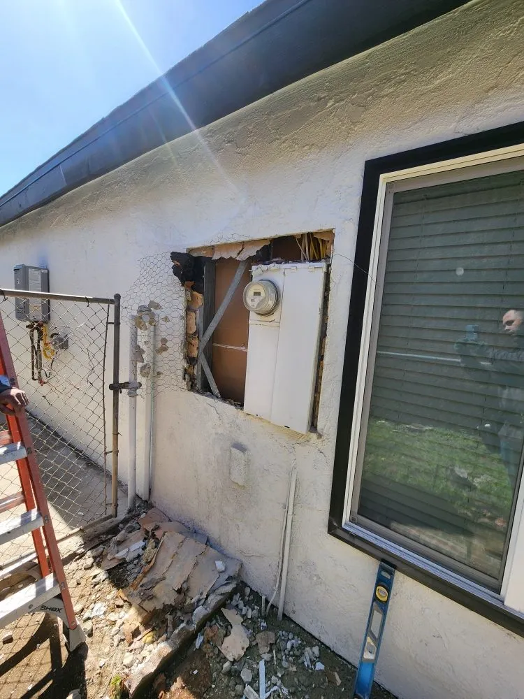 Affordable electrical service for homes in emergency electrical service, by