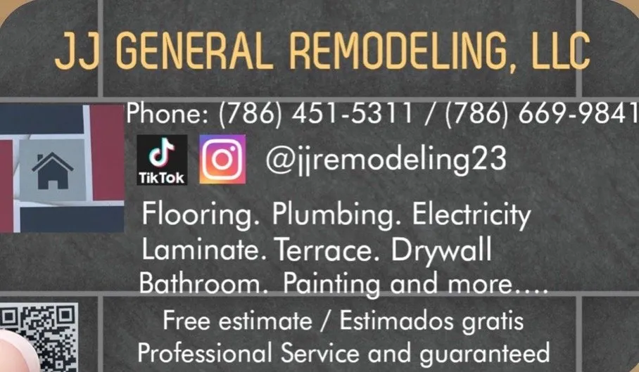 Slide of JJ General Remodeling