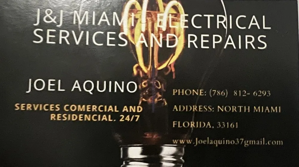 Slide of J&J Miami Electrical Services and Repairs
