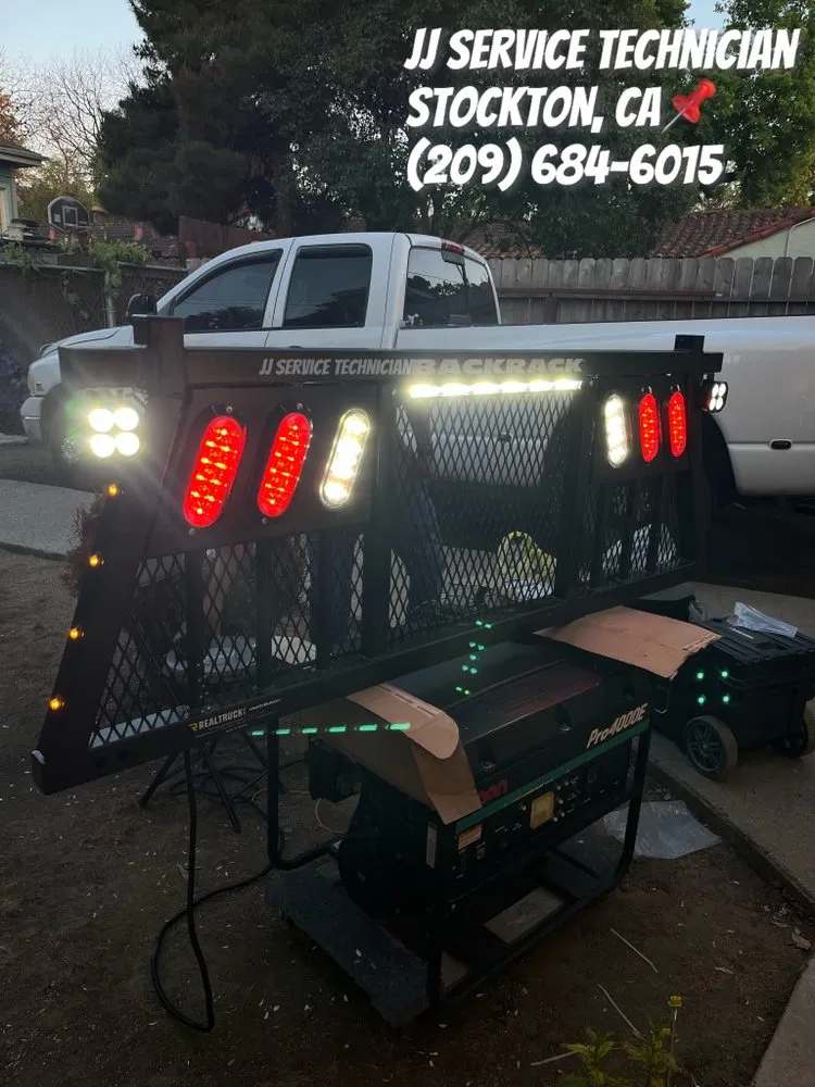 Slide of JJ Service Technician