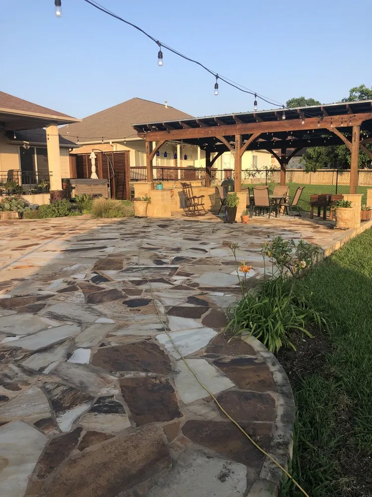 Slide of JJ’s Landscaping & Lighting design