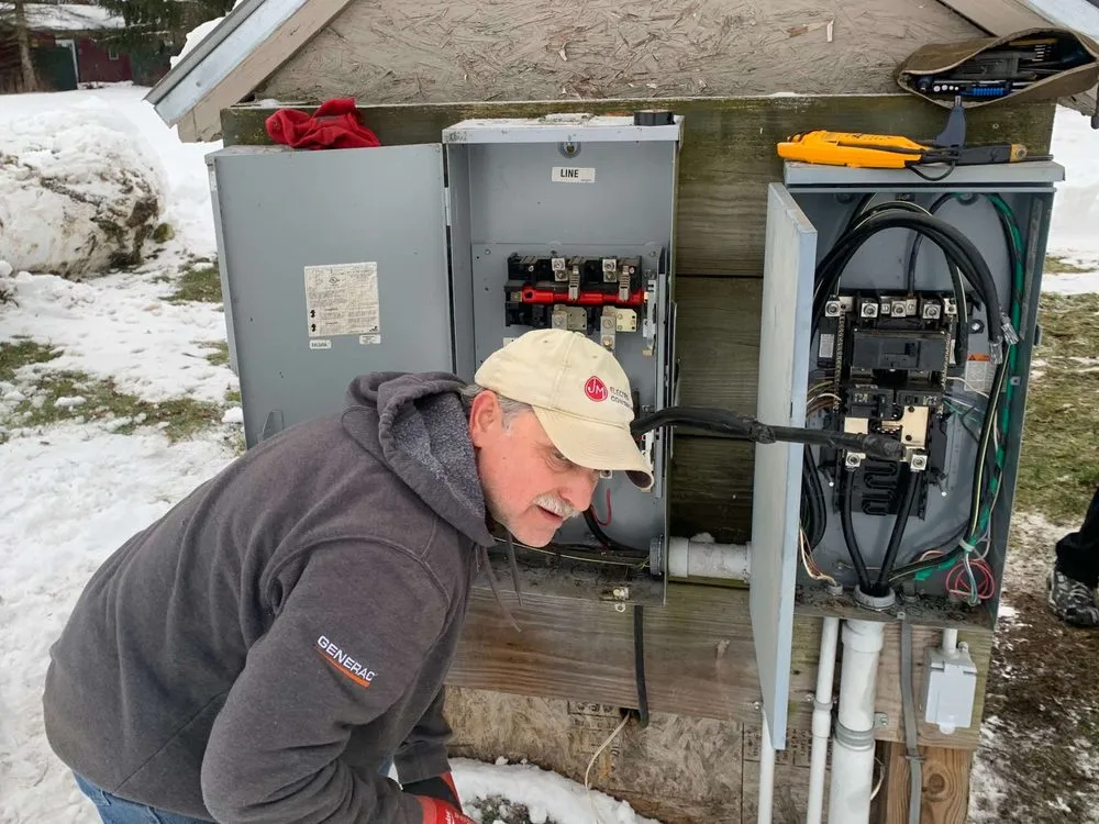 Slide of JM Electrical Contracting