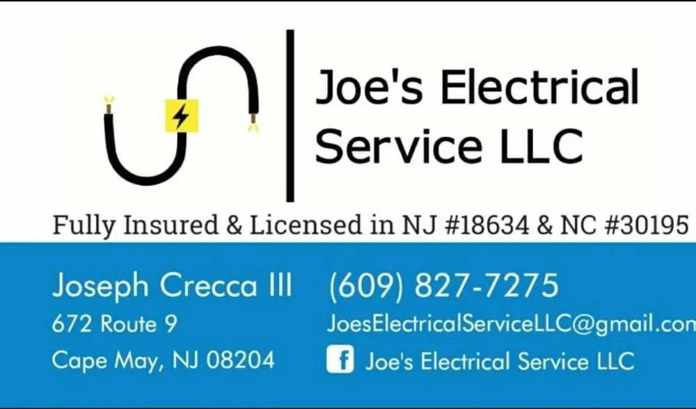 Slide of Joes Electrical Service