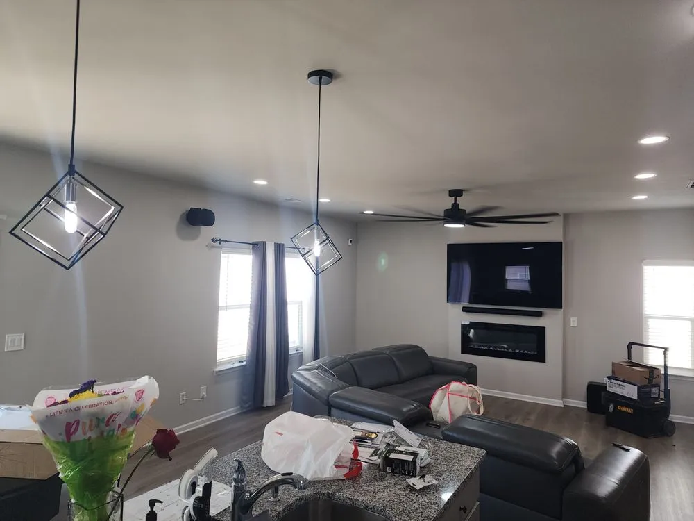 Emergency electrical service for homes in outlet and switch repair, by