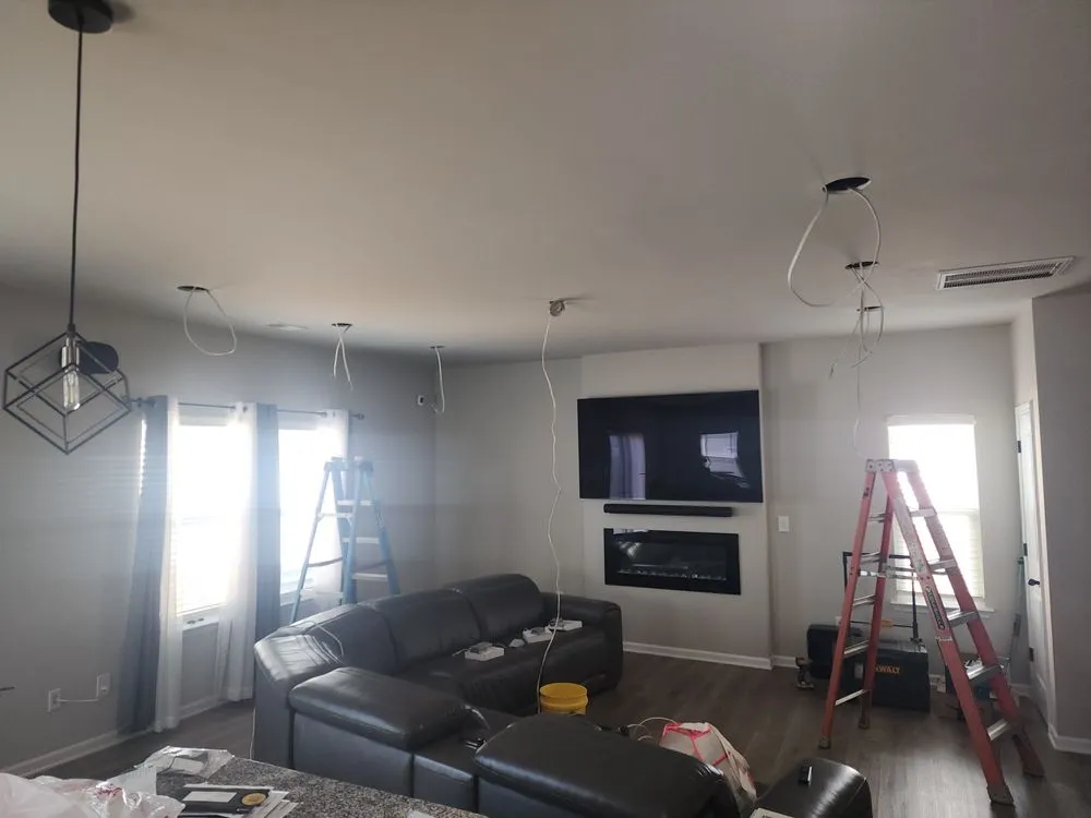 Expert electrician providing lighting installation in ,