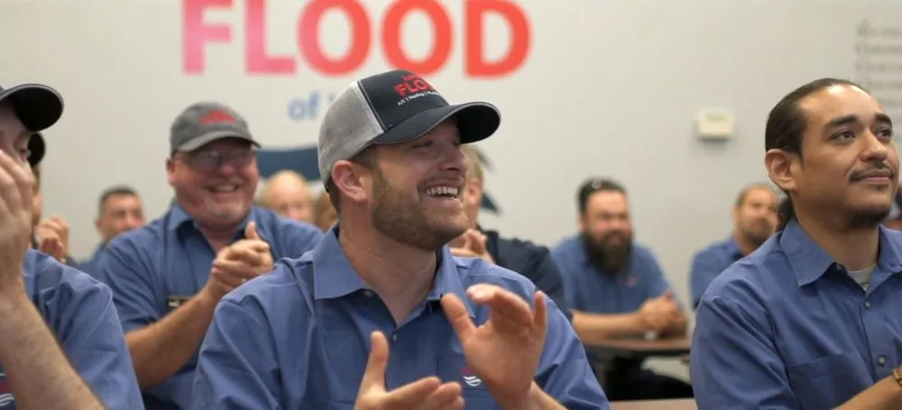 Slide of John C. Flood of VA