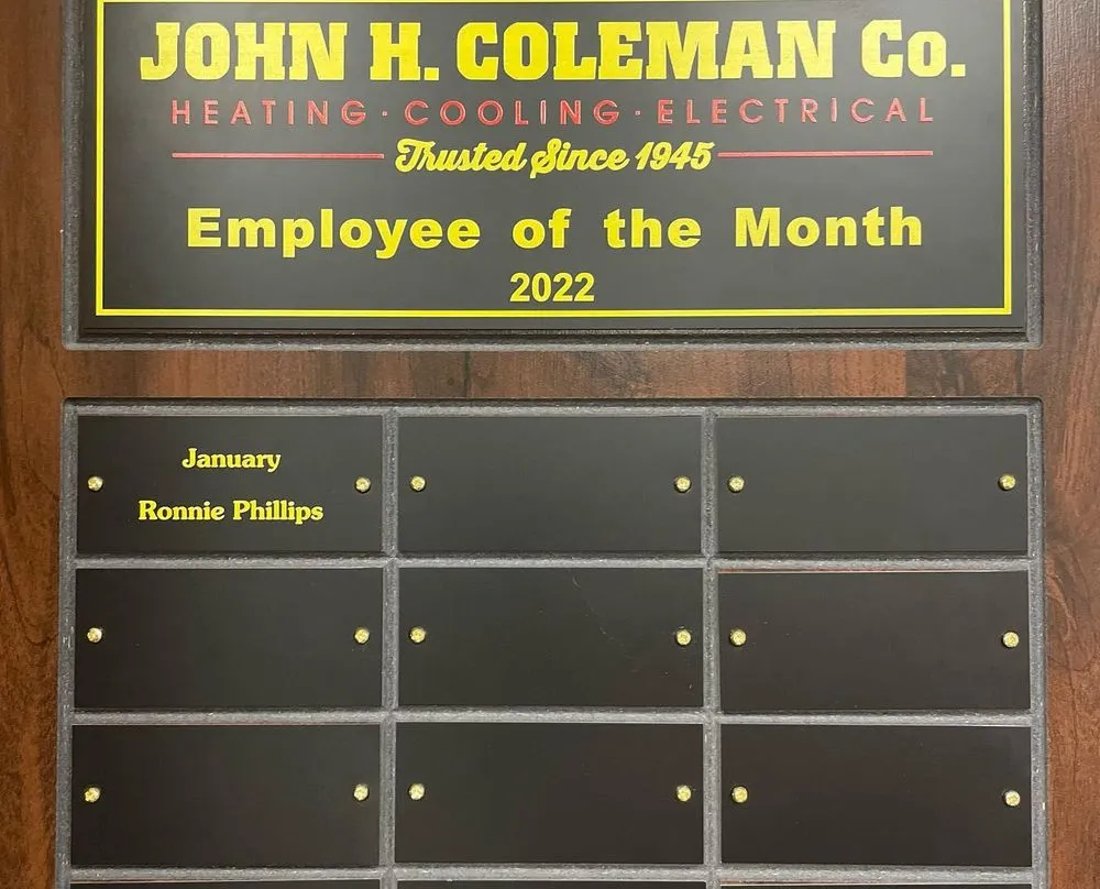 Slide of John H Coleman