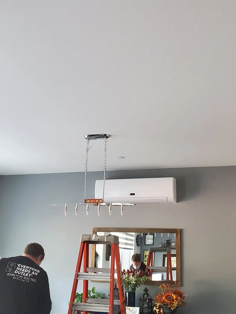 Reliable electrical service for homes in lighting installation,  by 