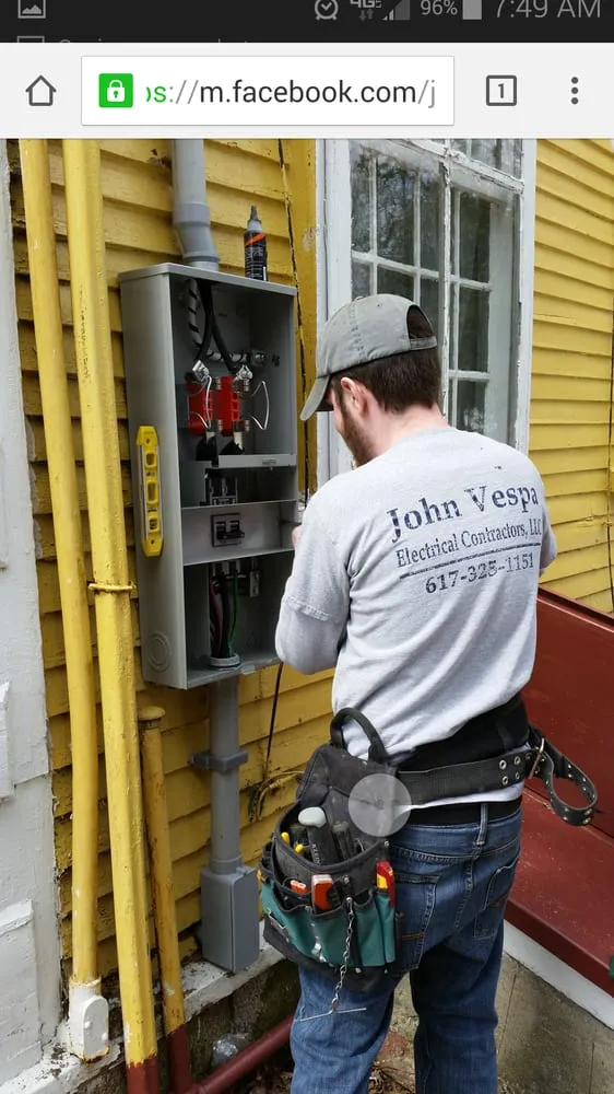 Slide of John Vespa Electric Contractor