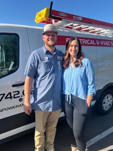 Slide of Johnson Power and Air