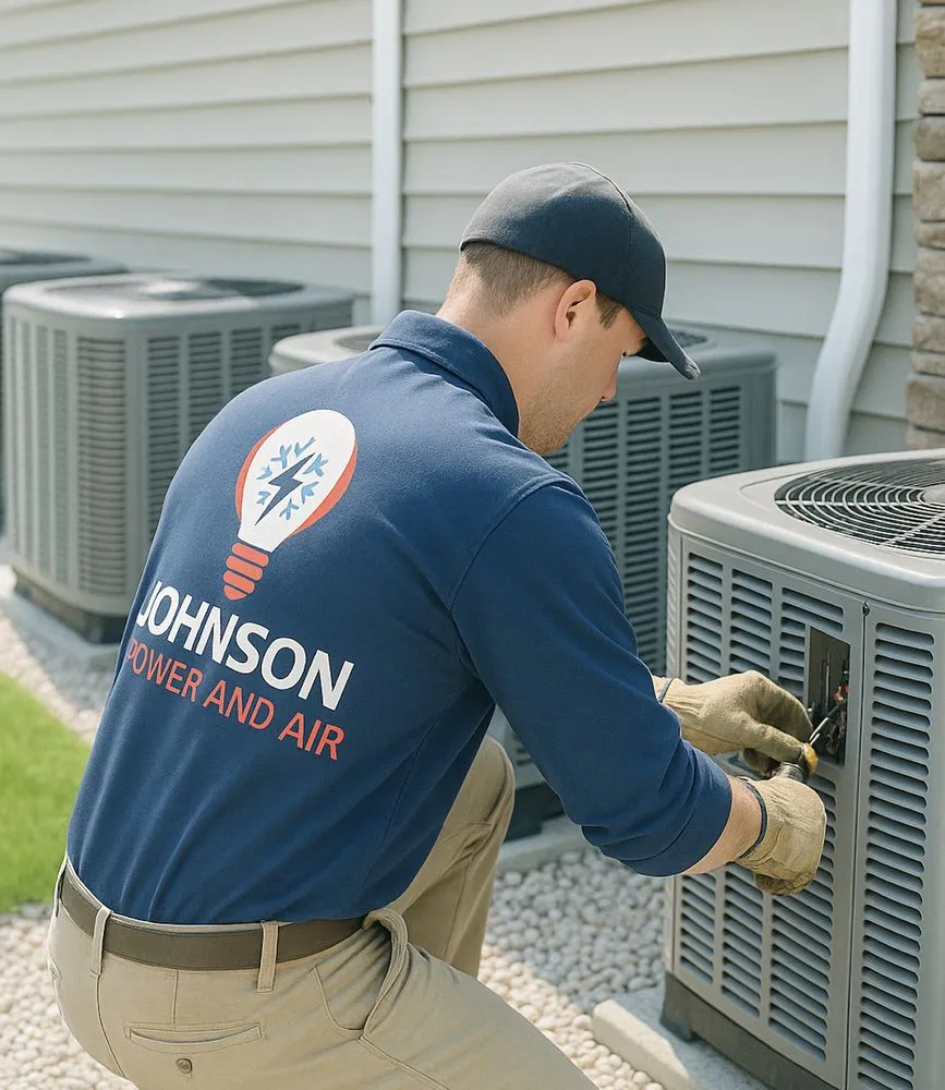 Slide of Johnson Power and Air