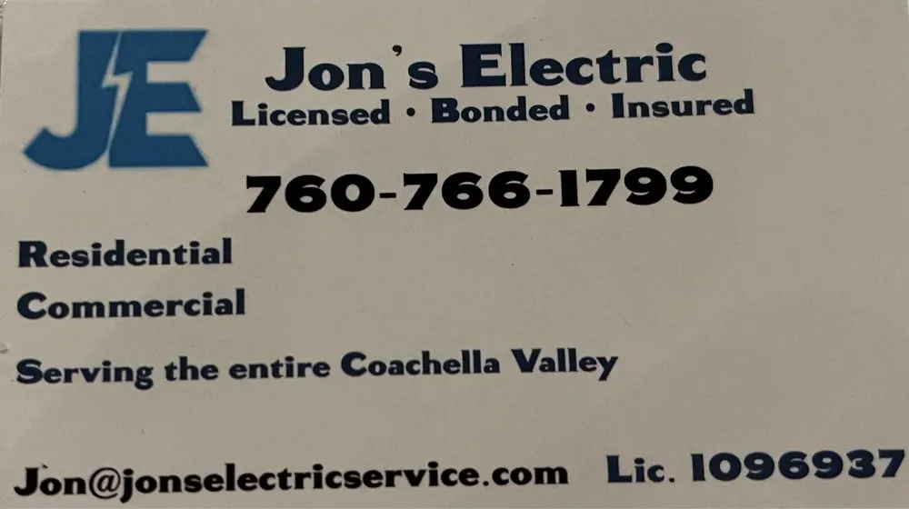 Slide of Jon’s Electric